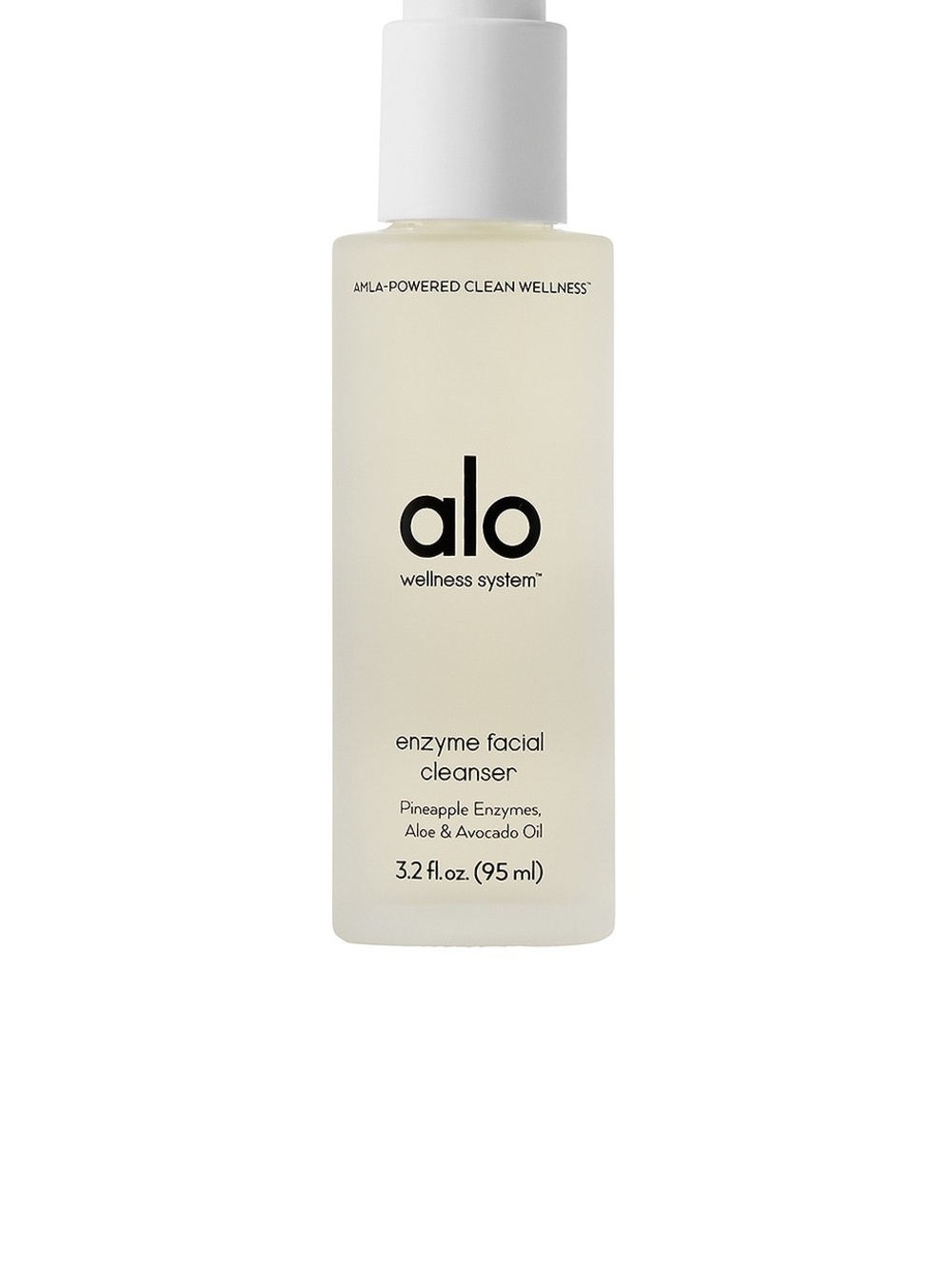 ALO Yoga Enzyme Facial Cleanser – Cream White Bottle